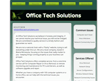 Tablet Screenshot of office-tech-solutions.com